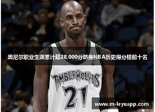 奥尼尔职业生涯累计超28,000分跻身NBA历史得分榜前十名