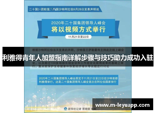 利雅得青年人加盟指南详解步骤与技巧助力成功入驻